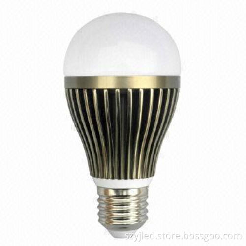 5W E27 LED Bulb with 100 to 240V AC Input Voltage and 50lm Luminous Flux